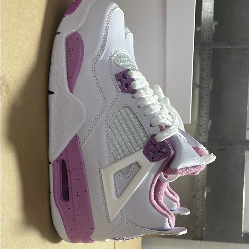 Women's White and Pink Sneakers for sell